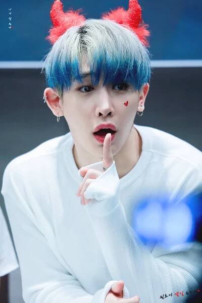 jungkookandyugyeomwhores:
“Wonho Blue Hair
Hope you like it :D
Kisses Admin LD
”
