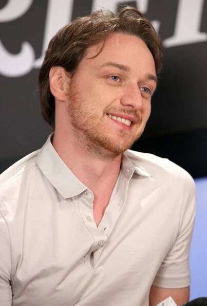 Captivating Close-up of James McAvoy Wallpaper