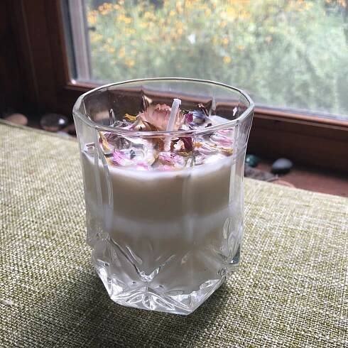 Crystal Glass Candle - Image 3