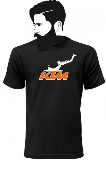 Pánské tričko s potiskem KTM, S-XXL