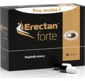 Doplněk stravy Erectan Forte na podporu erekce
