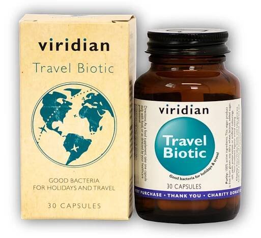 Viridian Travel biotic 30 kapslí