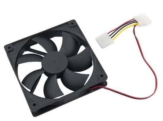 VENTILÁTOR VĚTRÁK 120X120X24MM 12V 0,36A