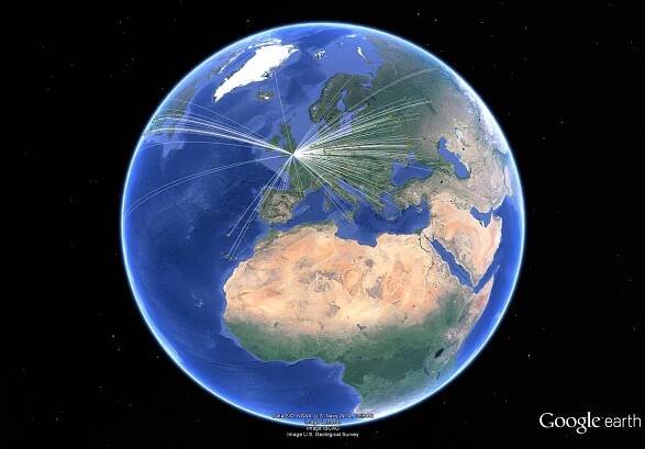 QGIS early days - Google Earth
