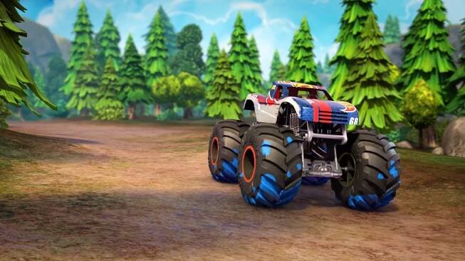 Hot Wheels Monster Truck: Camp Crush - epizoda Bitva s barvami online