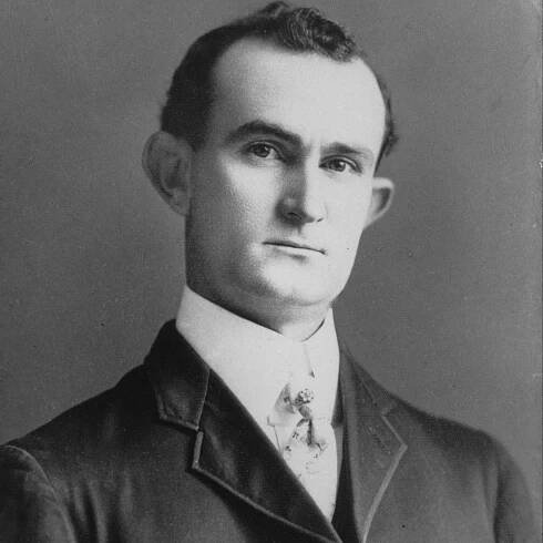 Portrait of Lyndon B. Johnson's father, Sam Ealy Johnson, Jr., in 1907