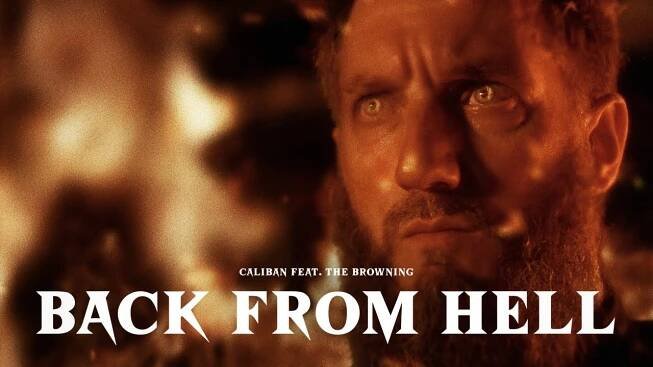 CALIBAN - Back From Hell (feat. The Browning) (OFFICIAL VIDEO)
