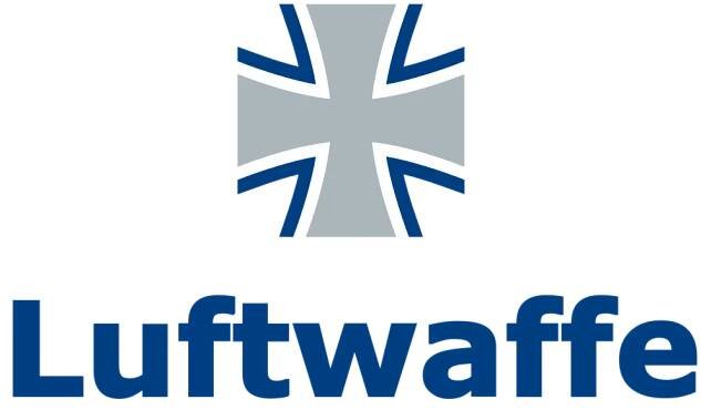 Soubor:Bundeswehr Logo Luftwaffe with lettering.svg