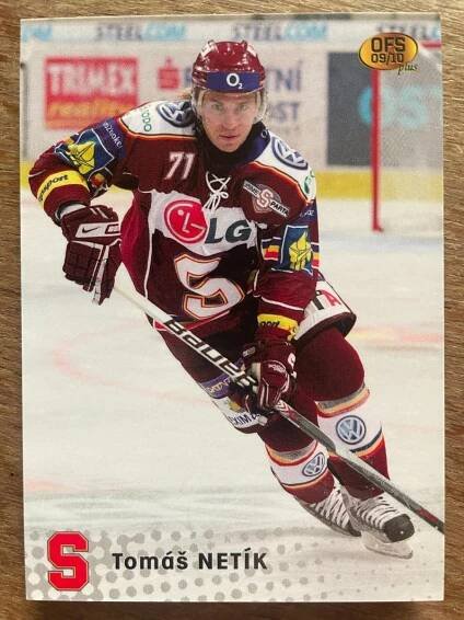 Tomáš Netík - Sparta - Hokejové karty