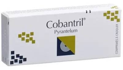 Cobantril chewable tablets 250 mg 3 ks