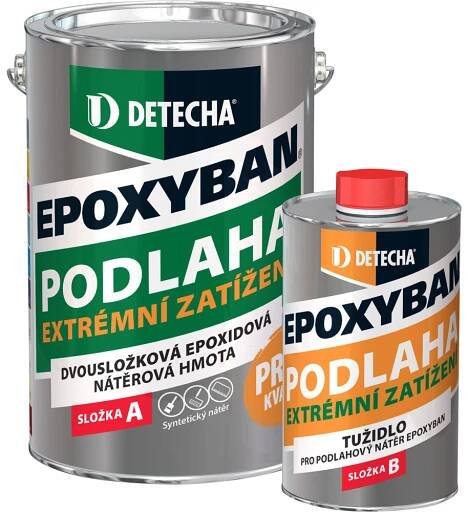 Epoxyban epoxidová barva na podlahy, pro extrémní zátěž, RAL 7045 šedá, 2,5 kg