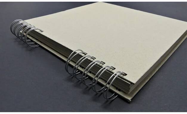 Teta Běta Album na scrapbooking 21,5 x 21,5 cm Natur kroužková vazba 17 listů
