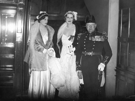 Clementine, Winston and Sarah Churchill