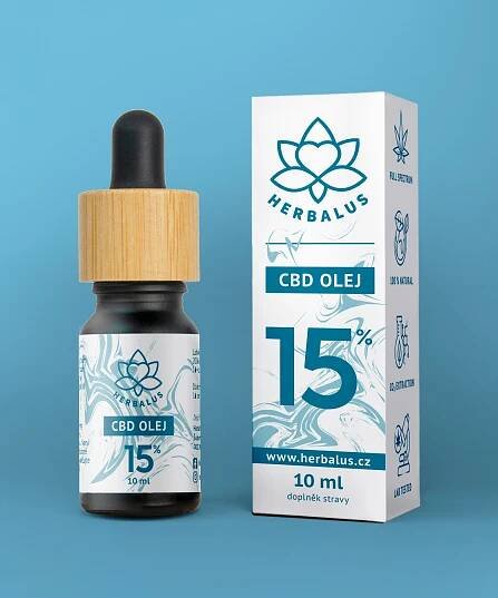 Herbalus CBD olej 15%