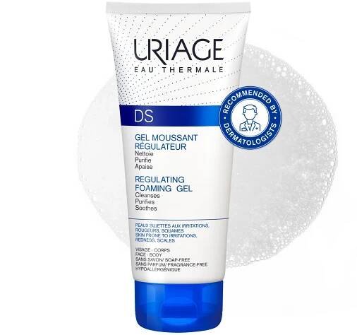 Uriage DS Čisticí gel/šampon proti lupům 150 ml