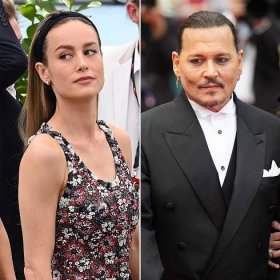 Brie Larson Caught Off Guard by Johnny Depp Question at Cannes