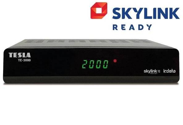 Satelitní přijímač TESLA TE-3000 Irdeto Skylink READY