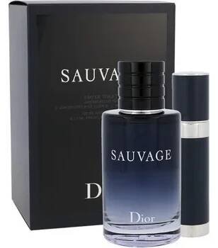 Christian Dior Christian Dior Sauvage, Toaletní voda 100ml + Toaletní voda 7,5ml Pre mužov Toaletní voda