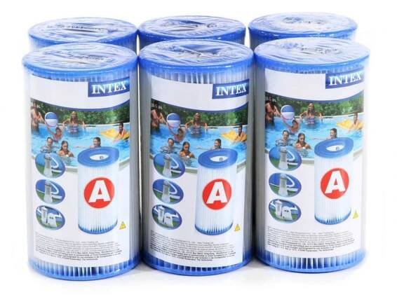 Filtr typu A - pro bazénové filtrace Intex 29000 - 6 ks