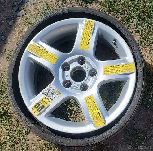 Dojezdové kolo 5x112 R16 Audi - Hodonín
