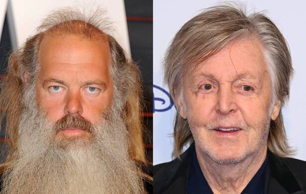 Rick Rubin and Paul McCartney