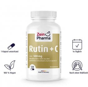 Supplements :: Zein Pharma Rutin + C Capsules 500 mg - Products