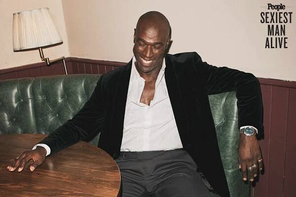 Steve Toussaint photographed at the Washington Pub in London on October 24, 2024
