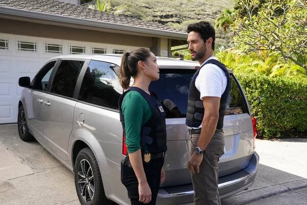 Námořní vyšetřovací služba: Hawai - Silent Invasion - Z filmu - Vanessa Lachey, Noah Mills