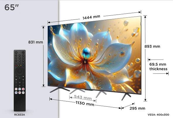 65" TCL 65T8C