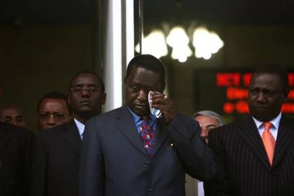 Raila Odinga má opět důvod ke smutku jako před pěti lety. Zdroj: Uriel Sinai/Getty Images News