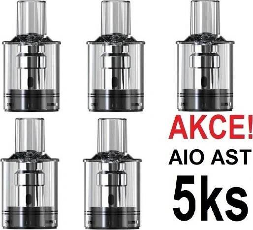 Joyetech eGo AIO AST Pod cartridge 2ml 1 ohm 4+1 5 ks