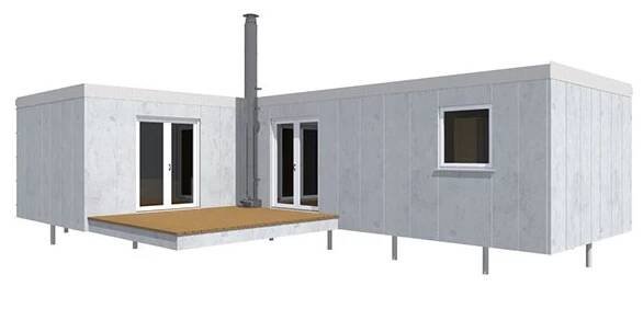 Modulový dům 3-pokojový