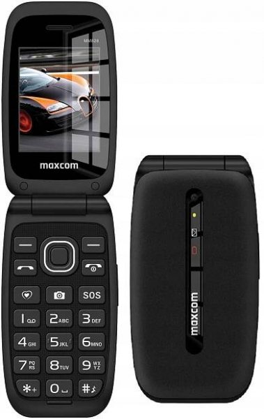 Mobilní telefon MAXCOM MM828 ČERNÝ SOS 4G
