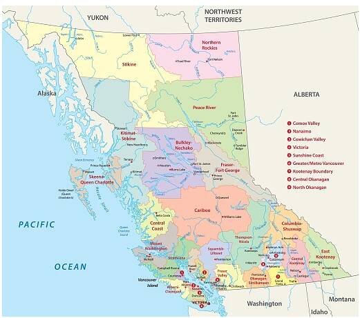 British Columbia Maps & Facts - World Atlas