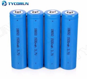 Tycorun high capacity rechargeable li-ion batteries 18650 lithium ion battery cells 3.7v lithium ion 18650 battery