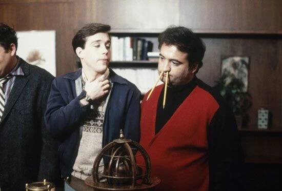 Tom Hulce and John Belushi