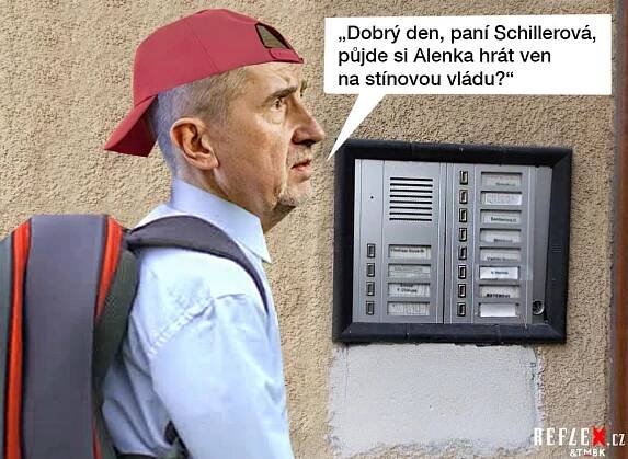 Schillerová je součástí stínové vlády Andreje Babiše.