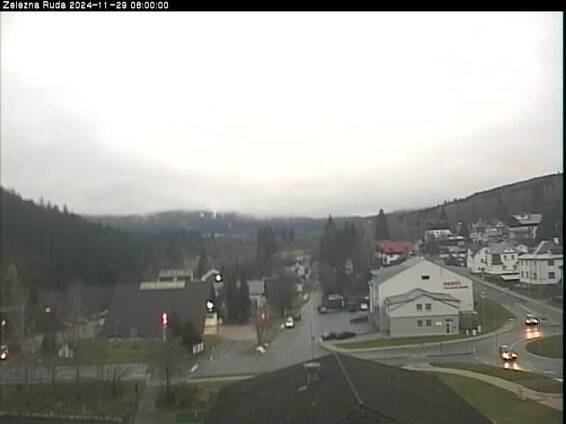 WebCam Archiv: Železná Ruda - pohled na město