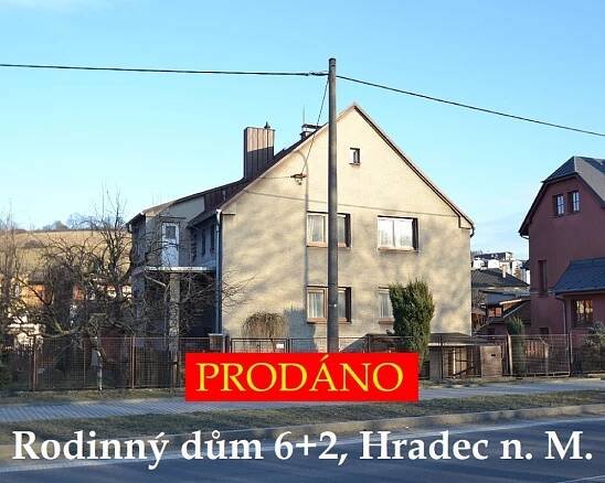 Rodinný dům 6+2 v Hradci nad Moravicí.