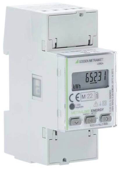 Gossen Metrawatt U282B METRALINE ENERGY digitální jednofázový elektroměr, úředně schválený: Ano, 1 ks