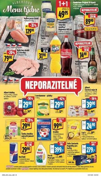 Leták Albert supermarket (16. 7. - 22. 7. 2025) - strana 41 z 41