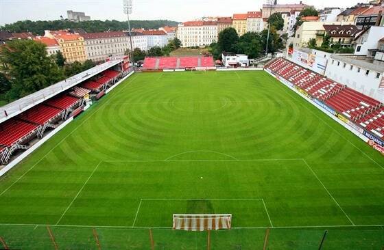 Fotogalerie: Stadion pražského fotbalového klubu FK Viktoria Žižkov