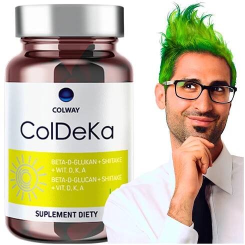 ColDeKa COLWAY 60 k. Extrakt z hub Shiitake+beta-D-glukan+Vit. D,K,A