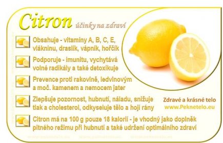 Info obrazok citron