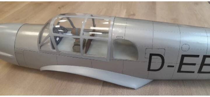 MESSERSCHMITT BF-108 TYPHOON ARF VQ model | Kostka model centrum 