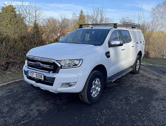 Ford Ranger 4x4. 130 tis.km. Rv 2017.