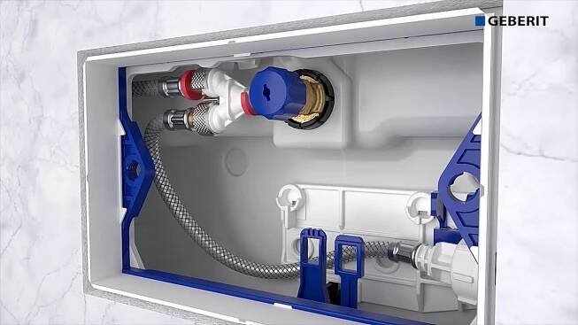 Montáž - Geberit AquaClean Tuma