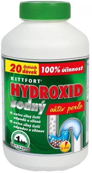 Hydroxid sodný louh/500g  zelený       k