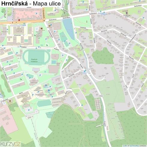 Hrnčířská - mapy | Kurzy.cz