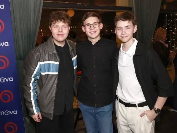 Petr Komínek, Jakub Krause a Adam Seidl, který v Ulici ztvárňuje Erika